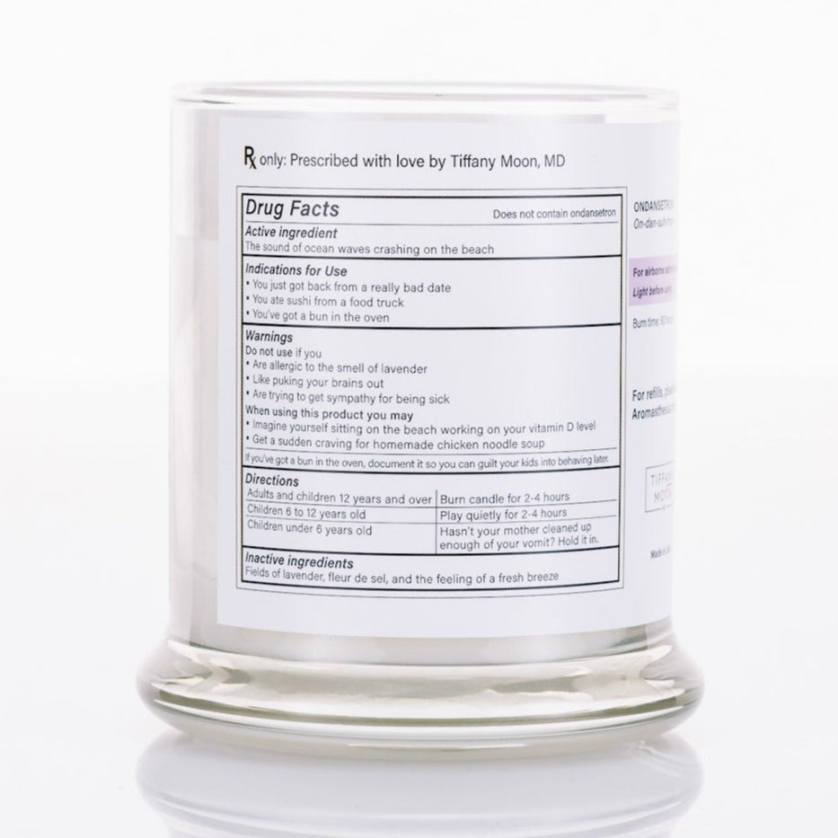 Ondansetron "Zofran" Candle (Lavender Fields)