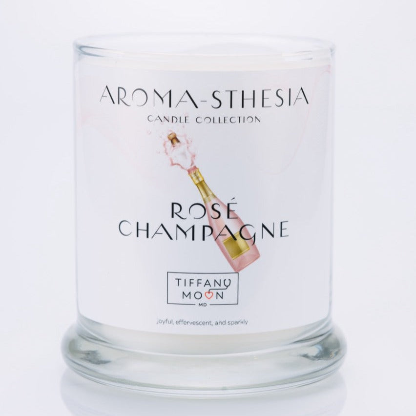 Rosé Champagne Candle (Bubbly Champagne)