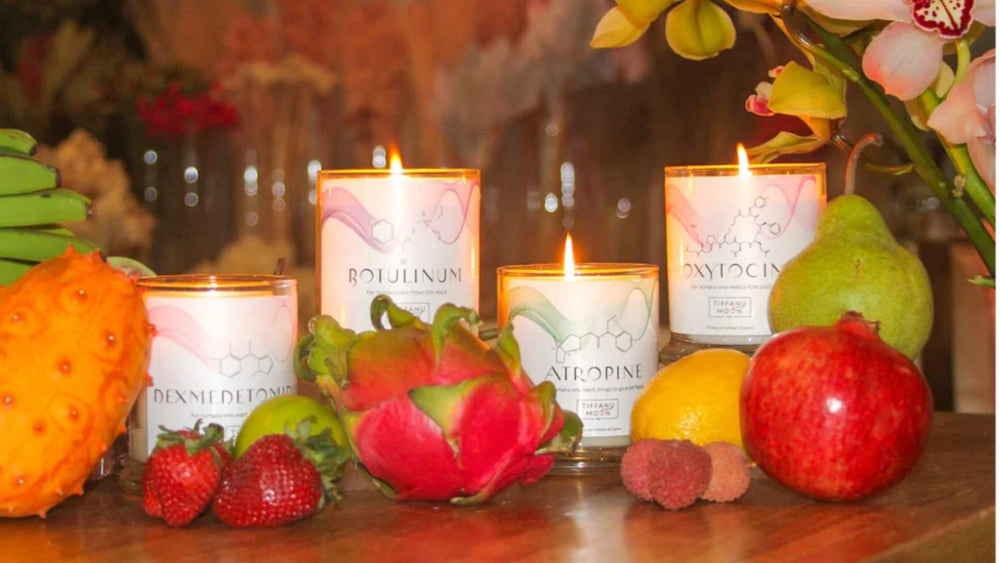 fruit scented candles