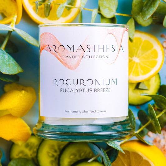 Rocuronium "Roc" Candle (Eucalyptus Breeze)