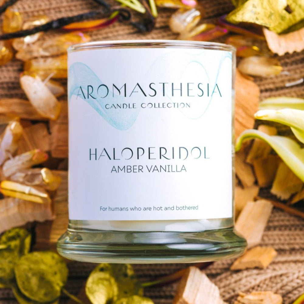Haloperidol "Haldol" Candle (Vanilla Amber)