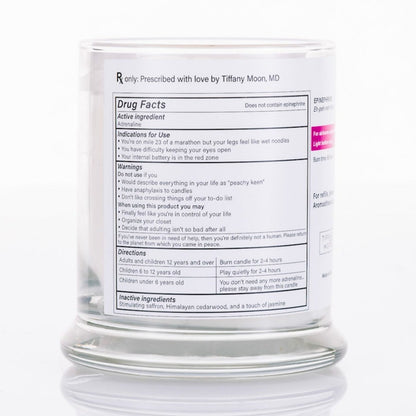 Epinephrine "Epi" Candle (Saffron Jasmine)
