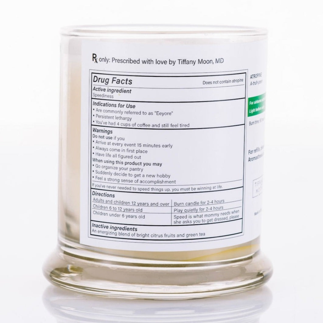 Atropine Candle (Citrus Green Tea)