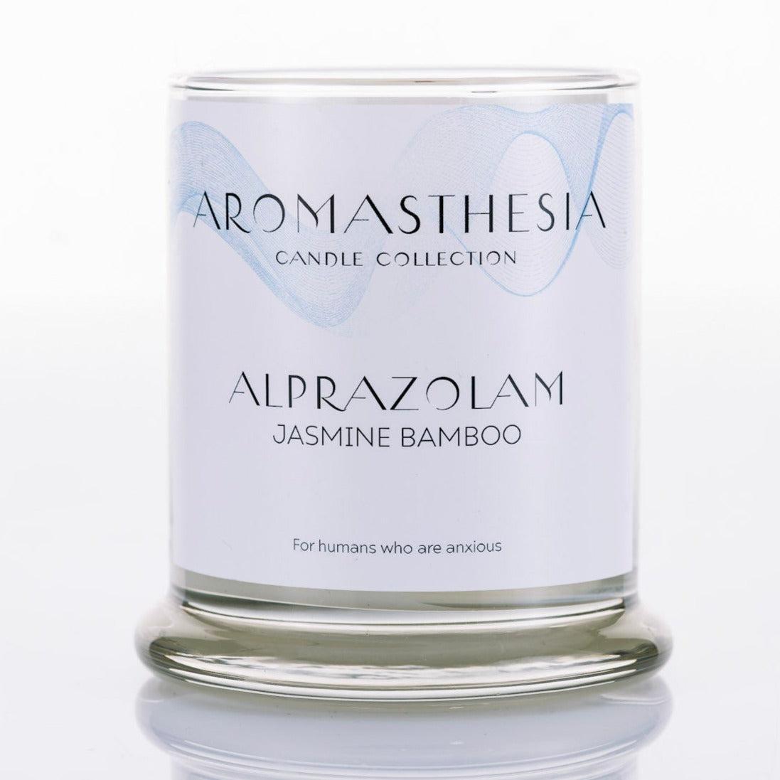 Alprazolam "Xanax" Candle (Jasmine Bamboo)