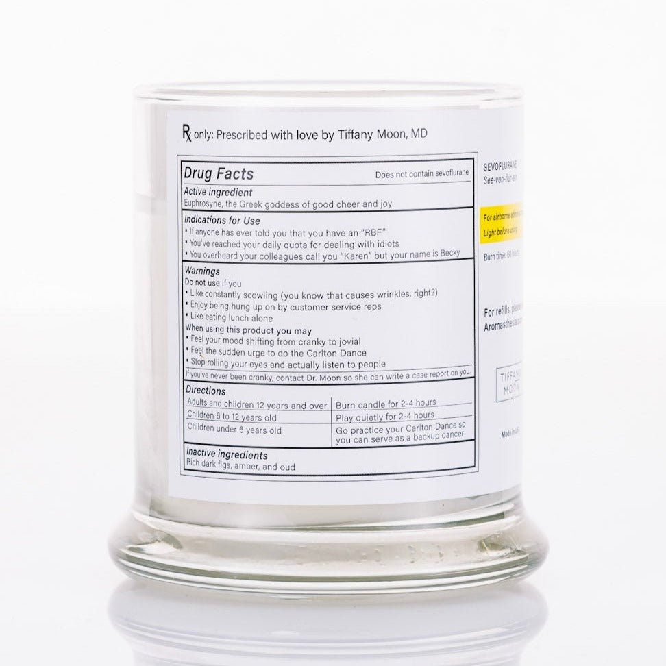 Sevoflurane "Sevo" Candle (Fig Oud)