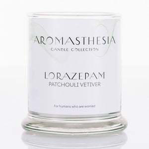 
            
                Load image into Gallery viewer, Lorazepam &amp;quot;Ativan&amp;quot; Candle (Patchouli Vetiver)
            
        