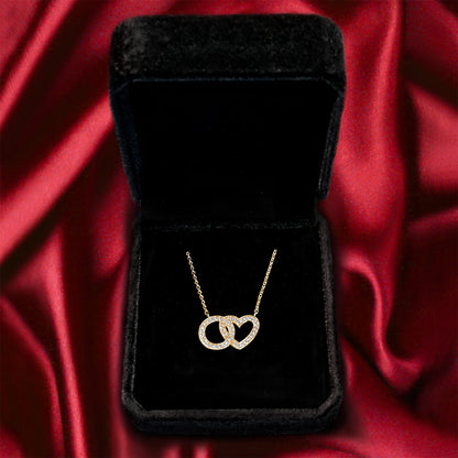 Valentine's Day Duo: Eternal Moon Necklace + Signature Candle