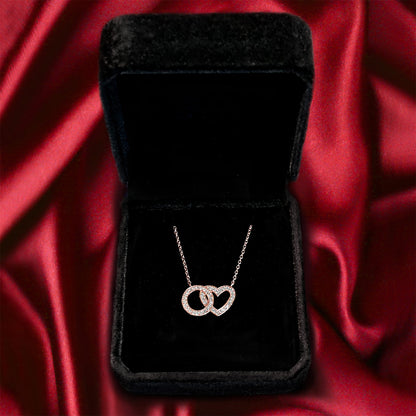 Valentine's Day Duo: Eternal Moon Necklace + Signature Candle